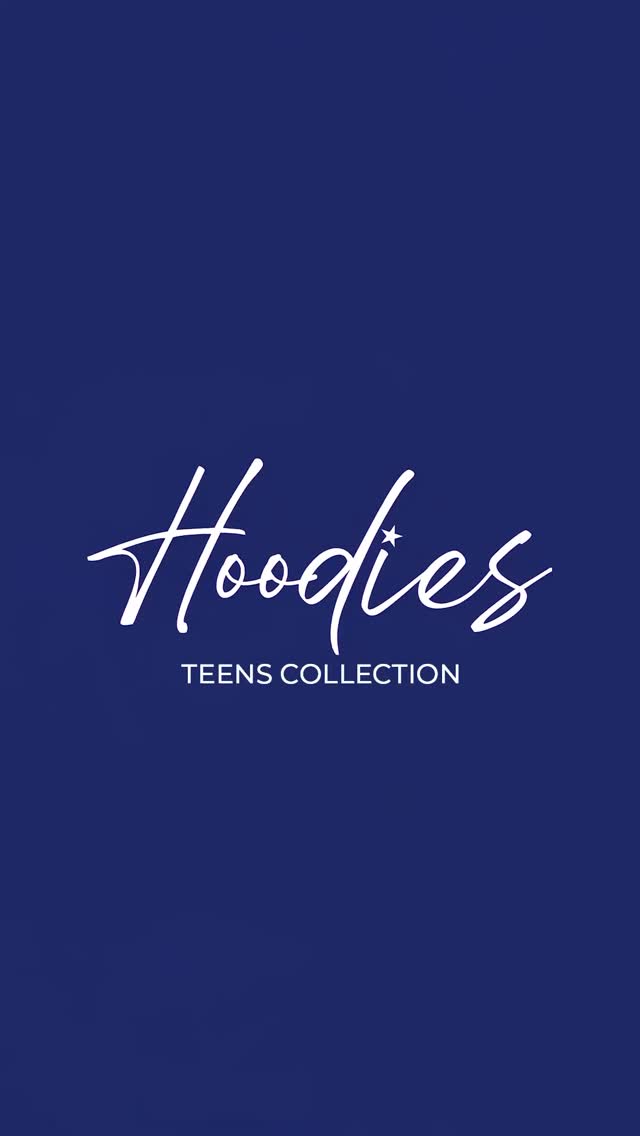 NEXT GEN STYLE
עכשיו זה רשמי,
קולקציית הנערות החדשה של HOODIES 
קלילה, כיפית, כזאת שבא לך ללבוש שוב ושוב. 
הכי את, הכי 
HOODIES 🩷
